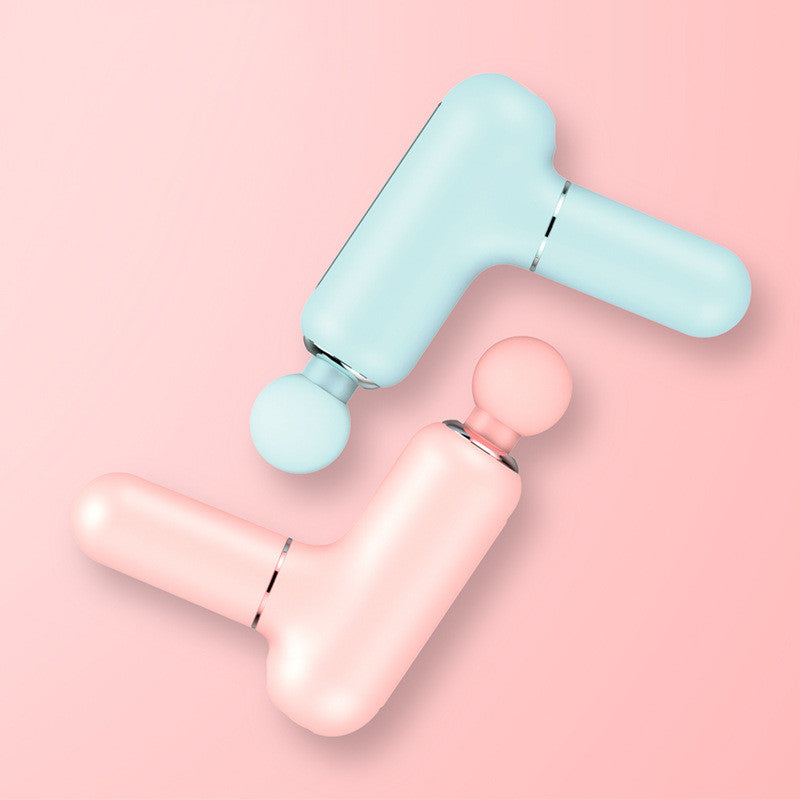 Mini USB Muscle Massage Gun Percussive Deep Tissue Massage Gun Girls Body