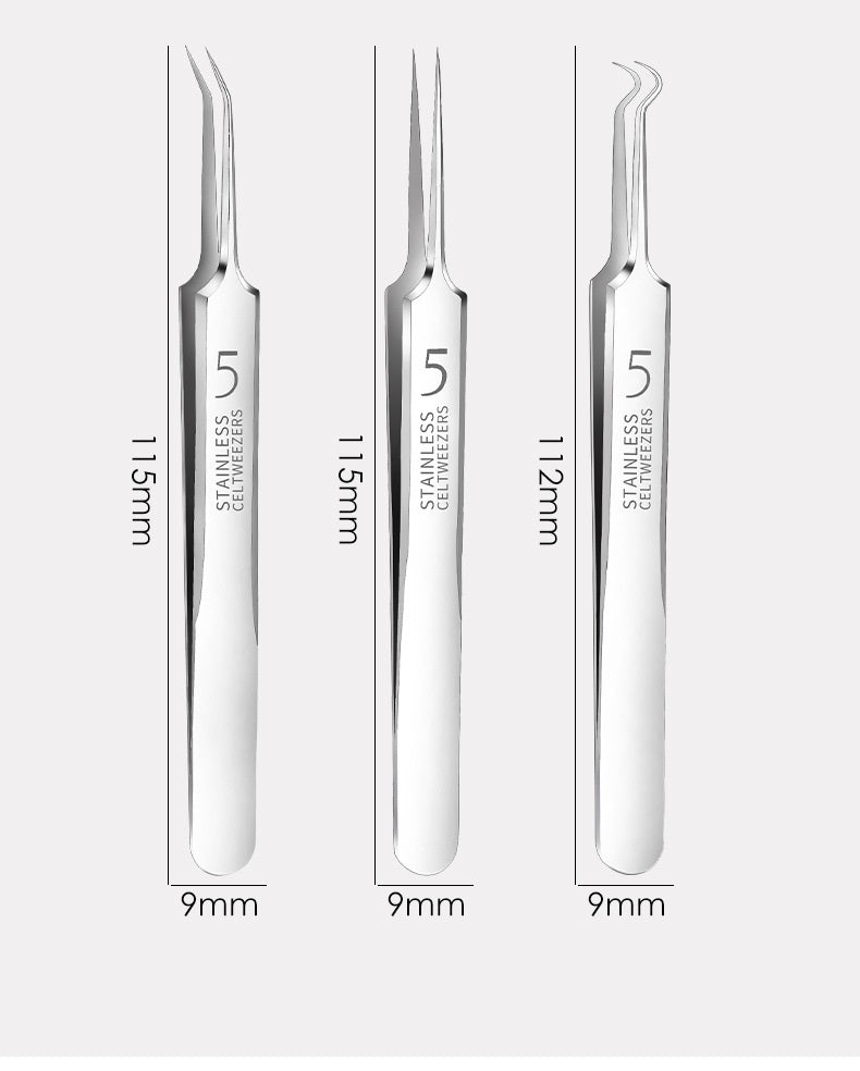 High Precision High Hardness Cell Tweezer Blackhead Removing Tweezersh