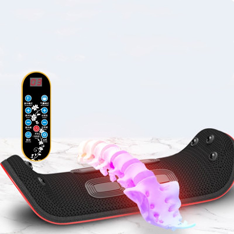Relaxation Electric Lumbar Traction Device Waist Back Massager Vibration Massage