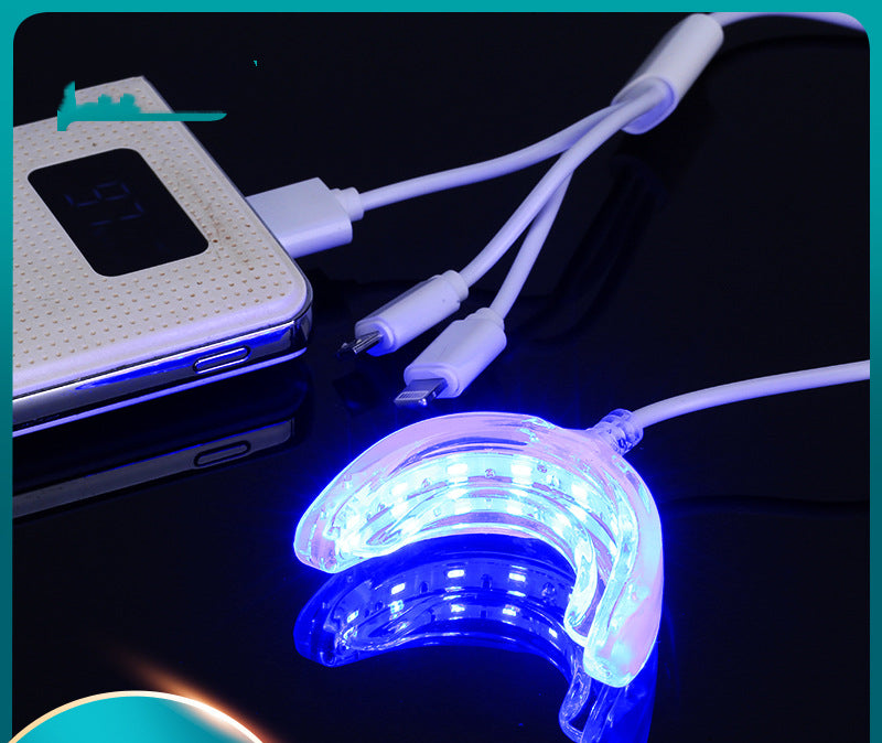 Smart LED Teeth Whitening Portable USB Charging Led Blue Light Dental Whitening