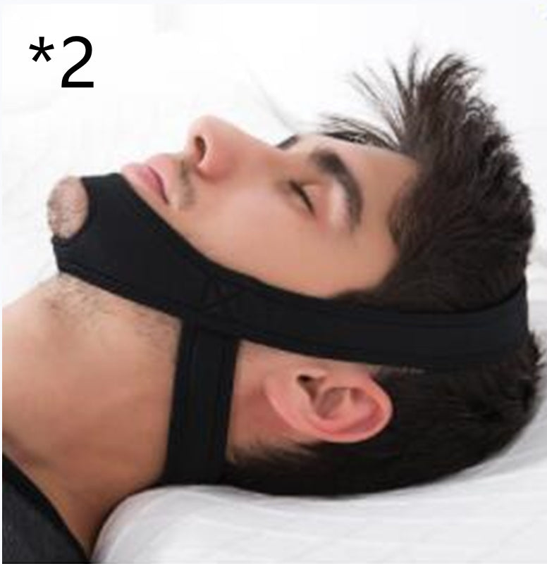 Adjustable Nighttime Jaw Support Strap for Snore Reduction & Deeper