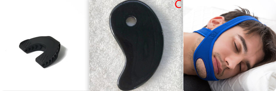 Adjustable Nighttime Jaw Support Strap for Snore Reduction & Deeper