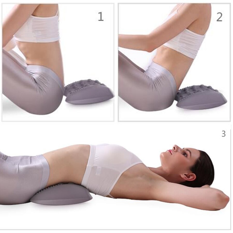 Correction traction magnetic therapy lumbar instrument