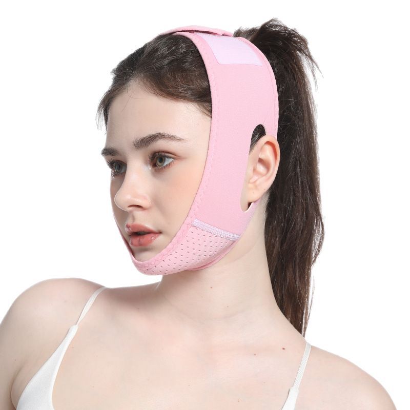 Reusable V Line Mask Facial Slimming Strap Double Chin Reducer Chin Up Mask Face