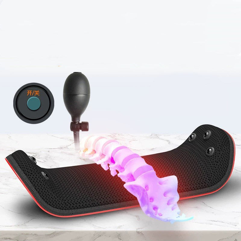 Relaxation Electric Lumbar Traction Device Waist Back Massager Vibration Massage