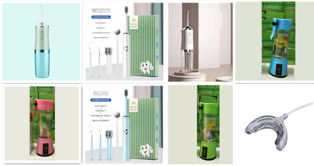 Smart LED Teeth Whitening Portable USB Charging Led Blue Light Dental Whitening