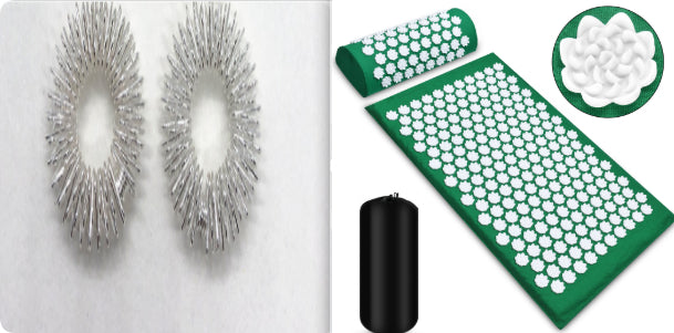 Acupressure Massage Mat With Needles Set Back Massager For Neck Foot