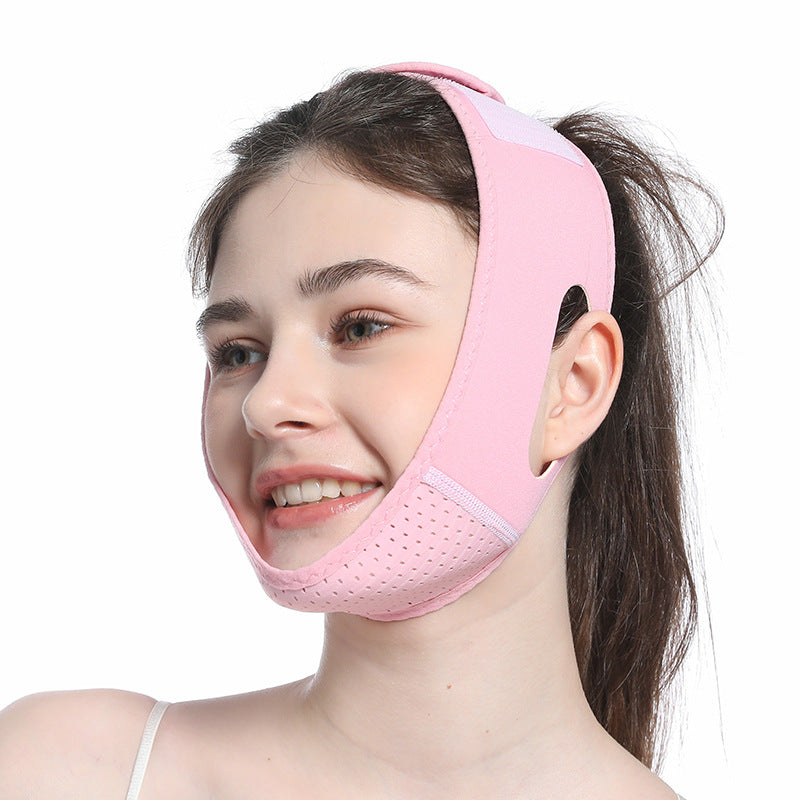 Reusable V Line Mask Facial Slimming Strap Double Chin Reducer Chin Up Mask Face