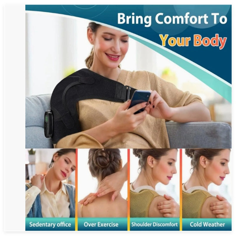 Electric Heating Red Light Therapy Shoulder Strap