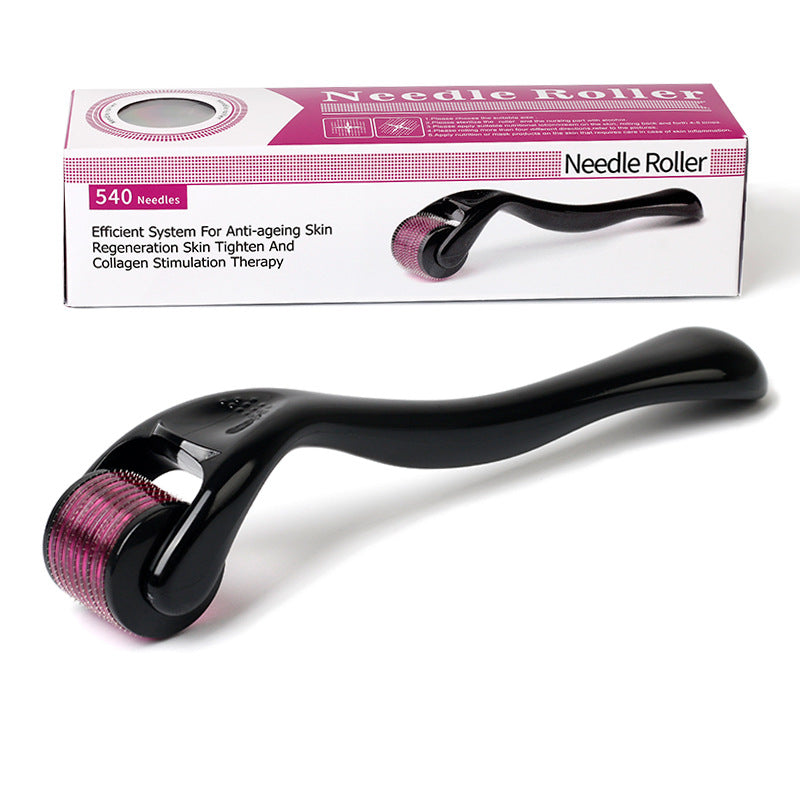 Derma Roller For Hair Beard Facial Skin Face Body Scalp 540 Titanium Microneedle
