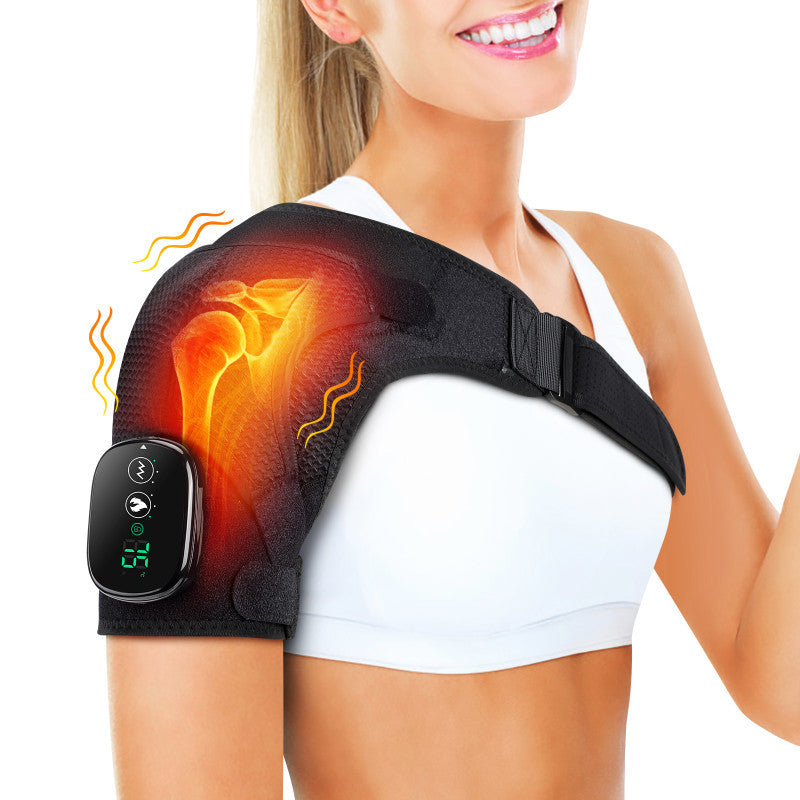 USB Rechargeable Convenient Electric Heating Shoulder Massage Heated Back