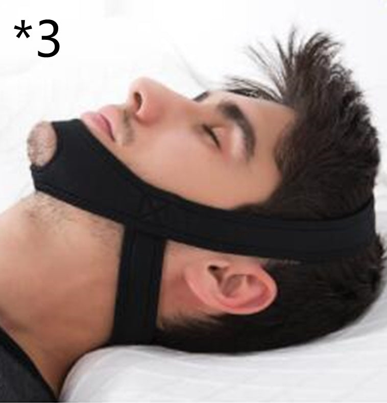 Adjustable Nighttime Jaw Support Strap for Snore Reduction & Deeper