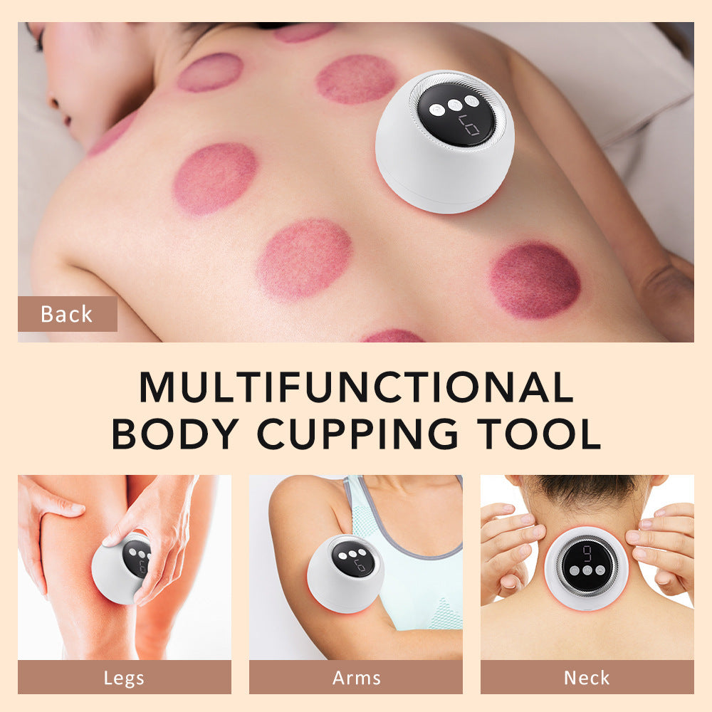 Electric Scraping Cupping Instrument Message Physiotherapy Instrument Intelligence